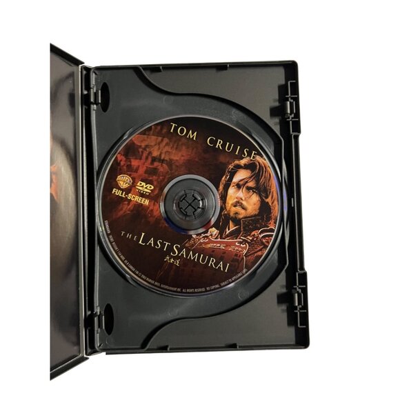 The Last Samurai 2003 DVD Full Screen Tom Cruise Ken Watanabe Action Pre-Owned - Picture 4 of 5